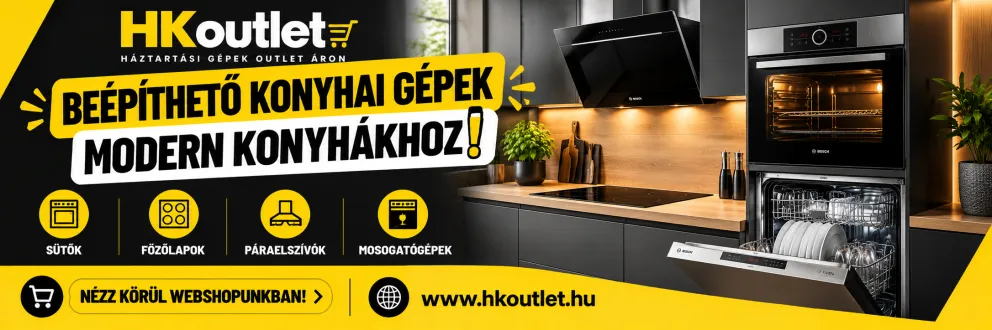 Beépíthető konyhai gépek